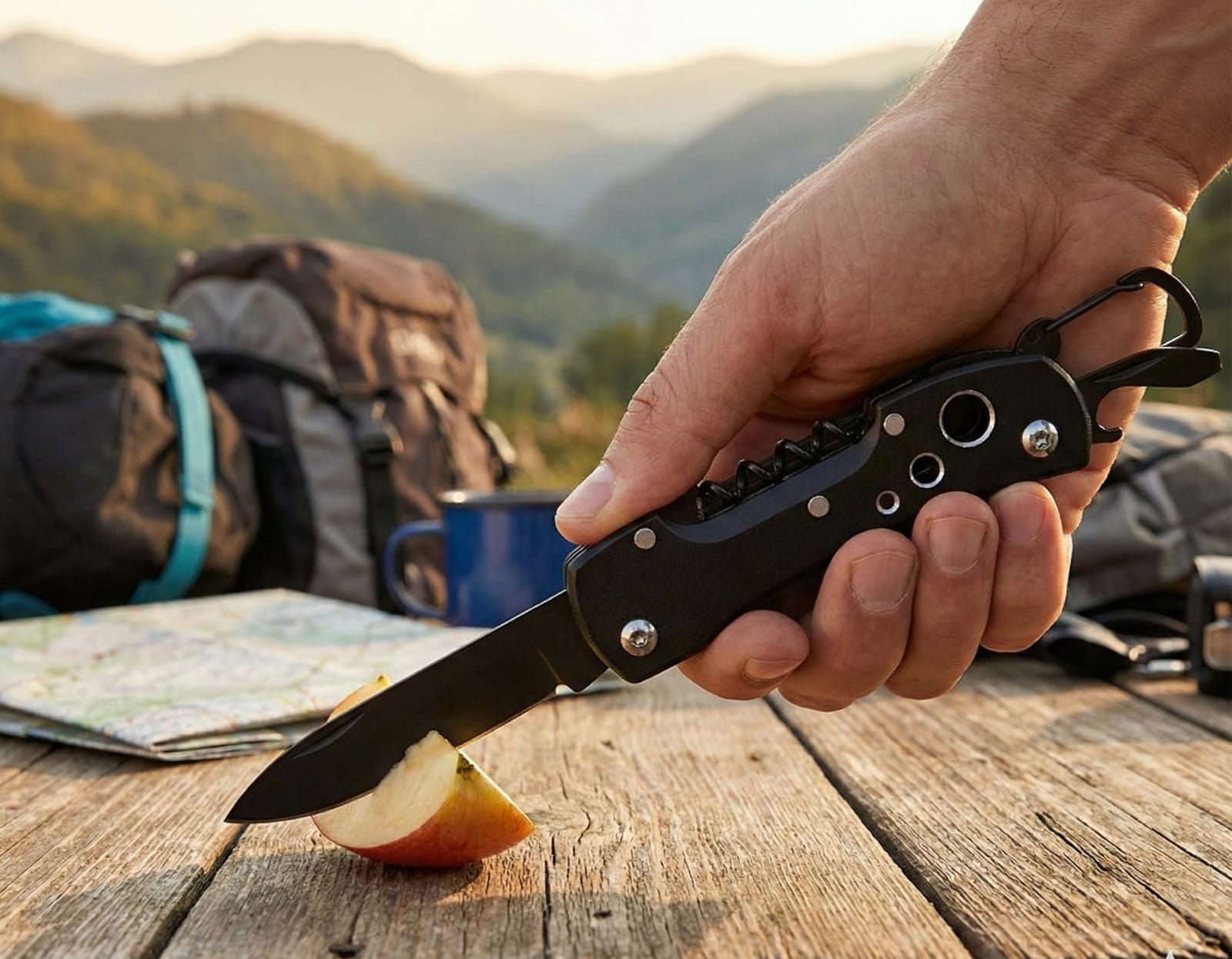 Traveling Knife Set (Black)