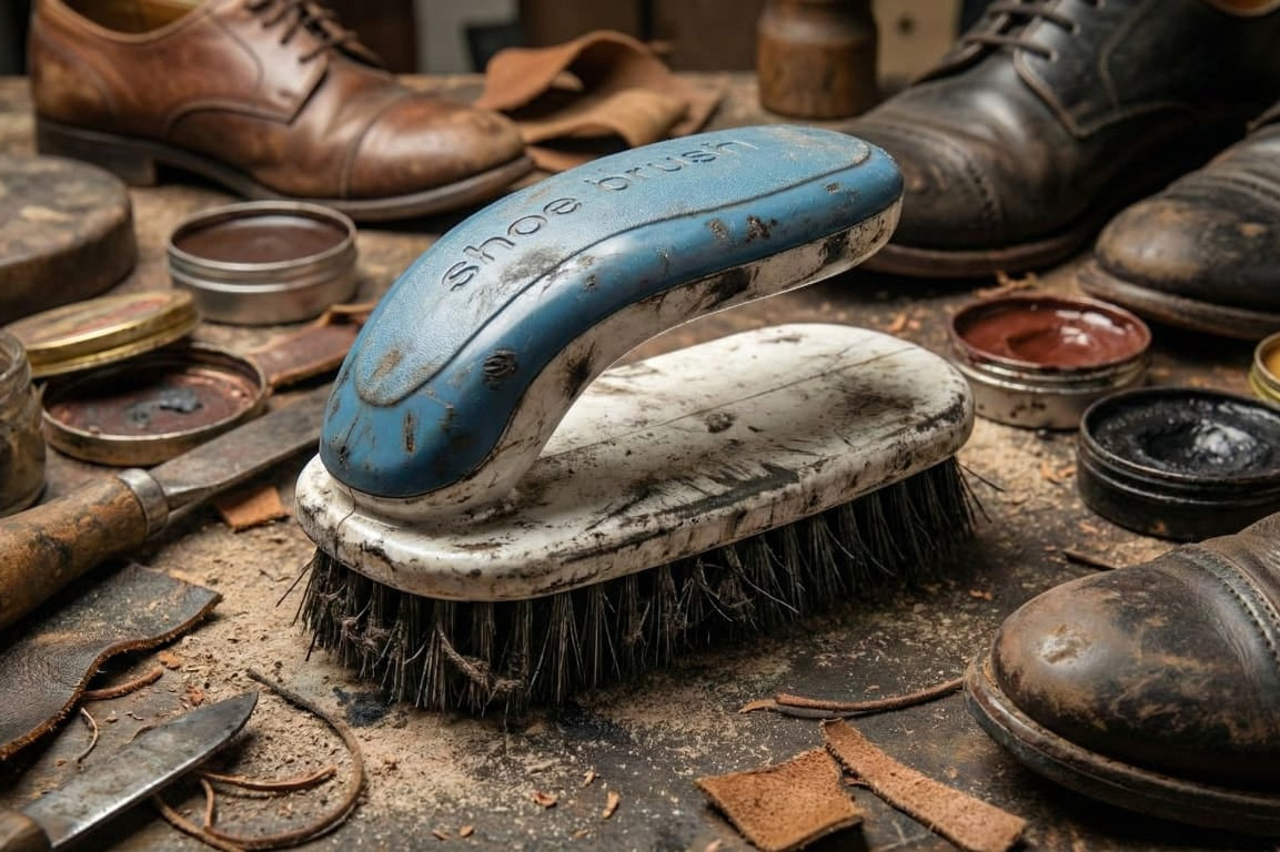 Plastic Shoes Brush (V-shape)