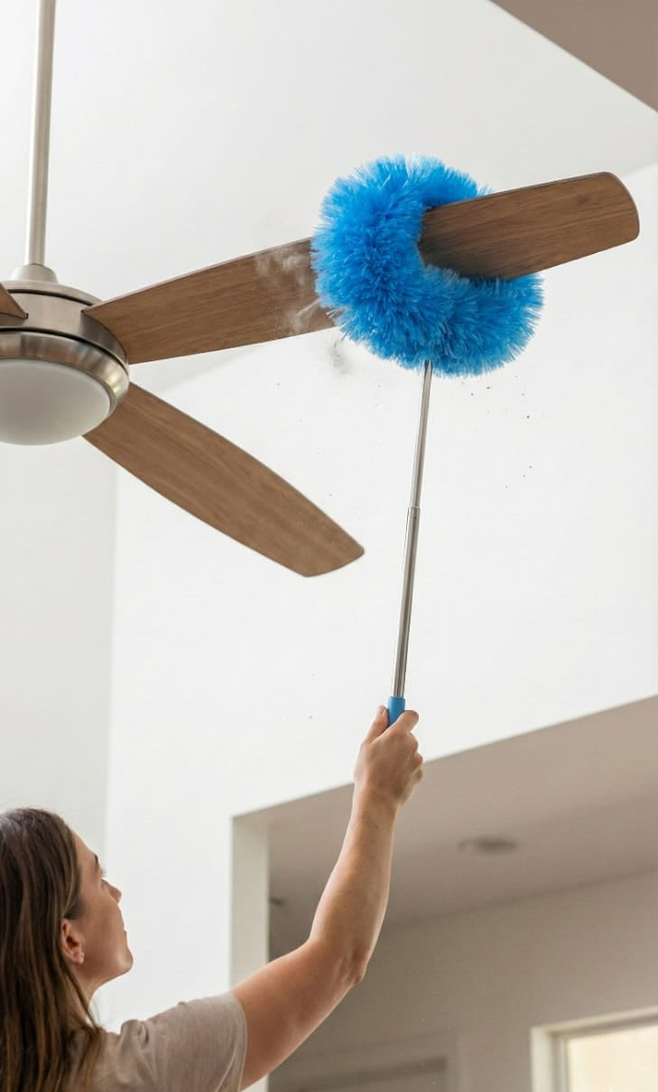 Round Dust Clean (Blue)