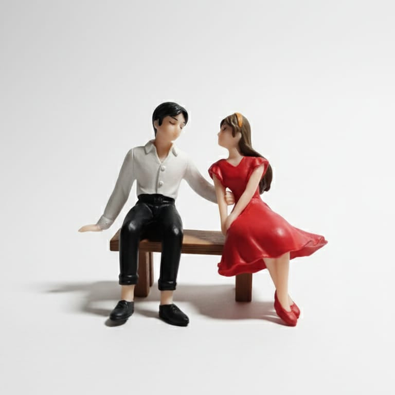 Romantic Couple Miniature