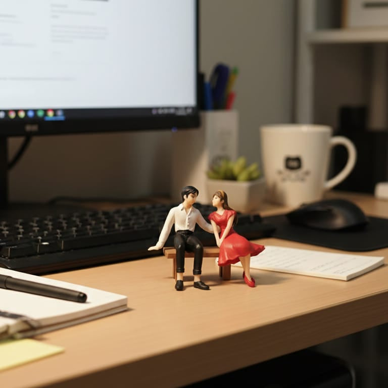 Romantic Couple Miniature