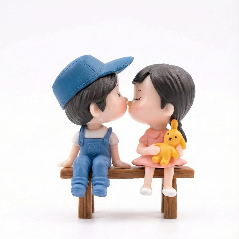 Kissing Couple Miniature