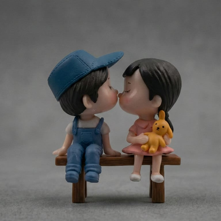 Kissing Couple Miniature