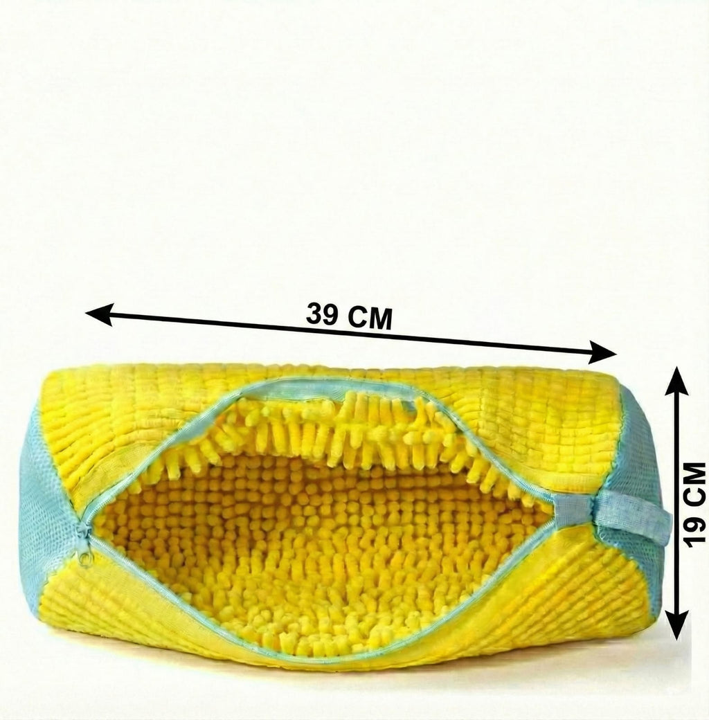 Shoes Cleaning Bag Yellow