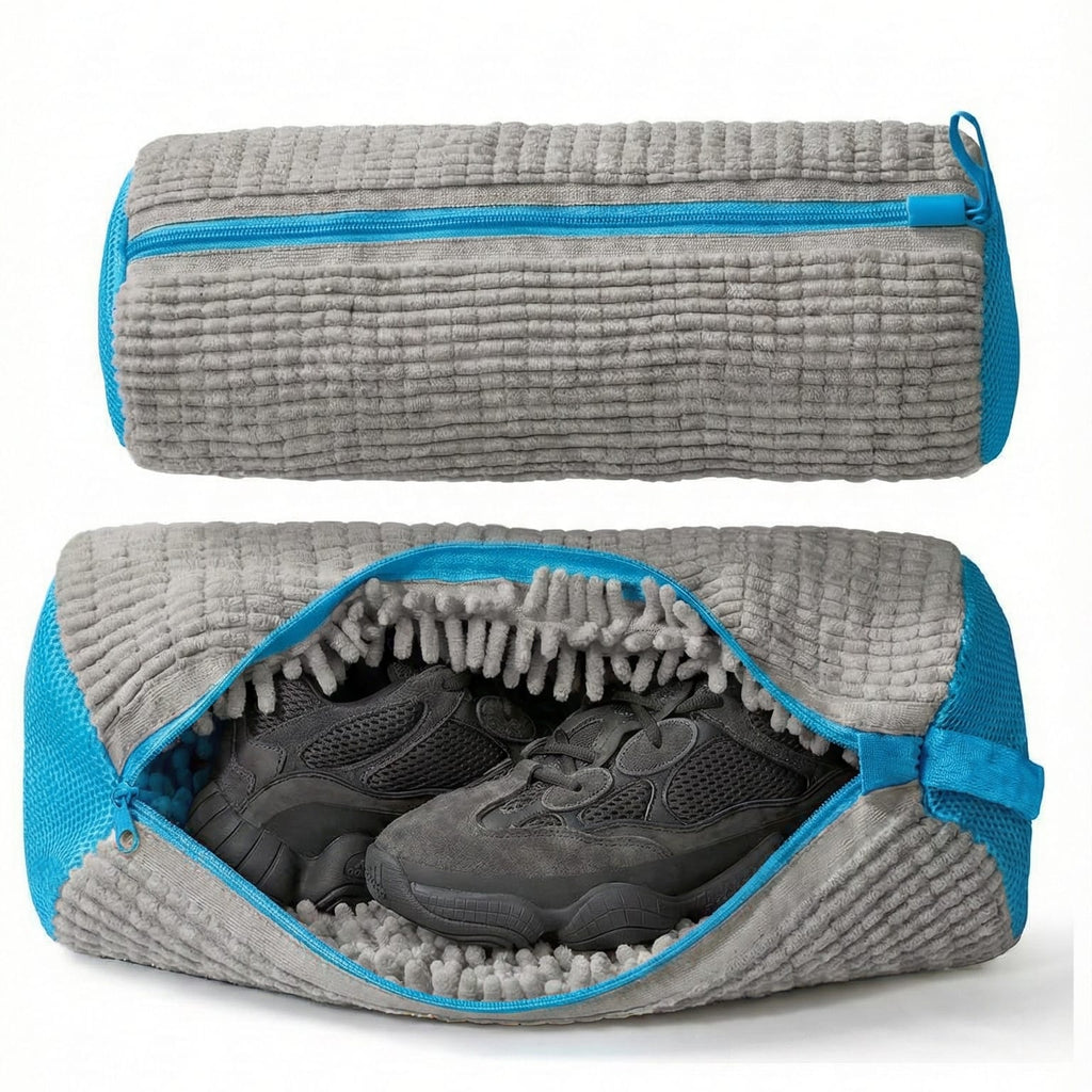 Shoes Cleaning Bag Grey