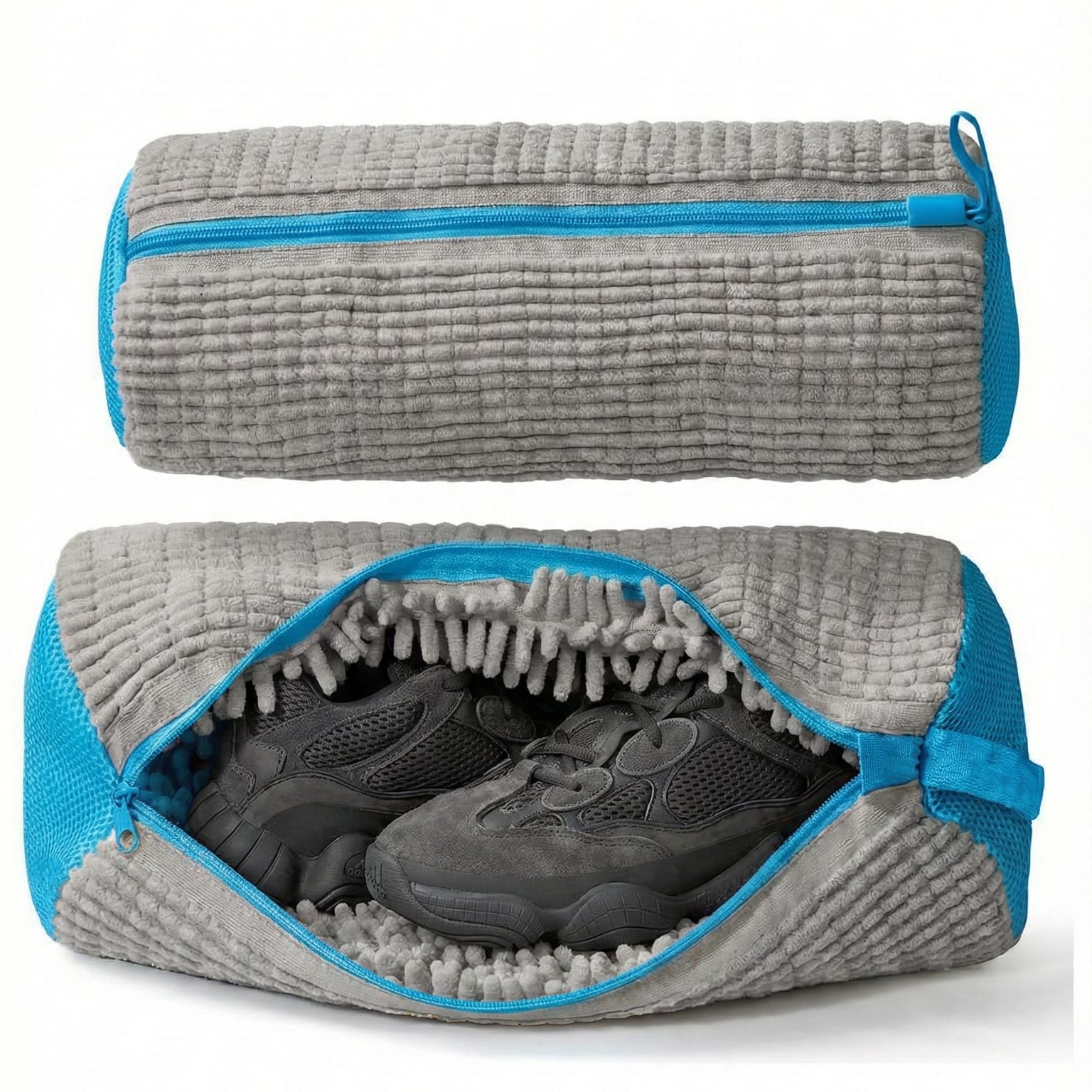 Shoes Cleaning Bag Grey