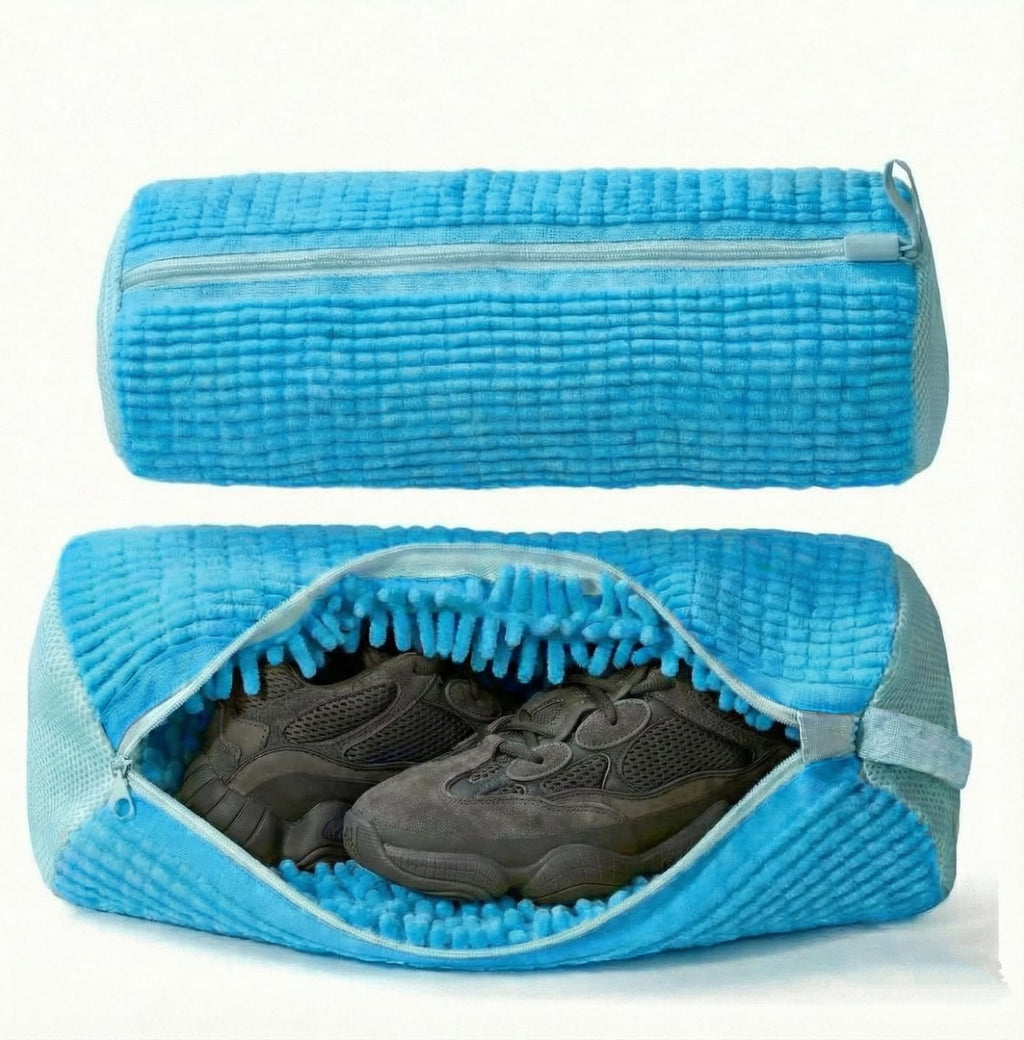 Shoes Cleaning Bag Blue