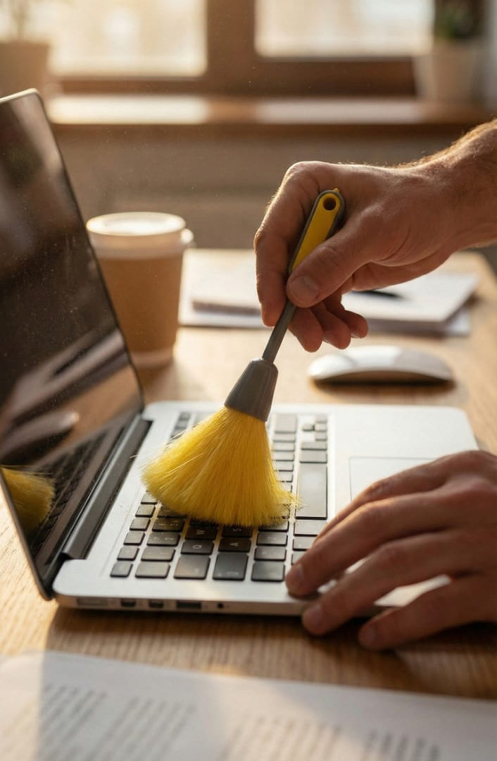 Small Dust Cleaner (Yellow)